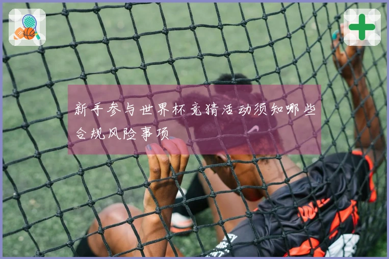 新手参与世界杯竞猜活动须知哪些合规风险事项